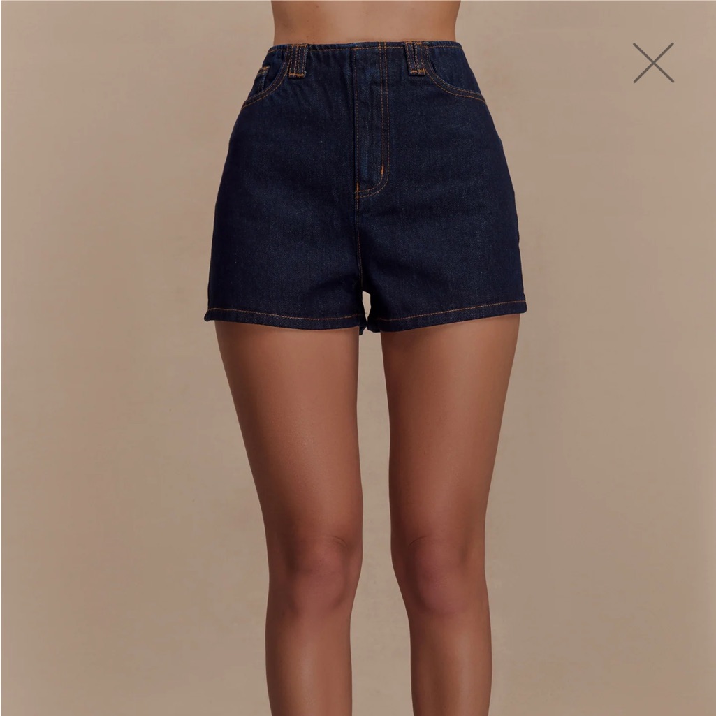 Meshki - Tobias Denim Shorts - Indigo Blue